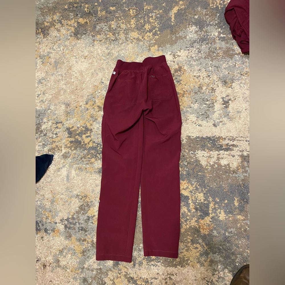 Cherokee Infinity Wine pants x2 scrubs